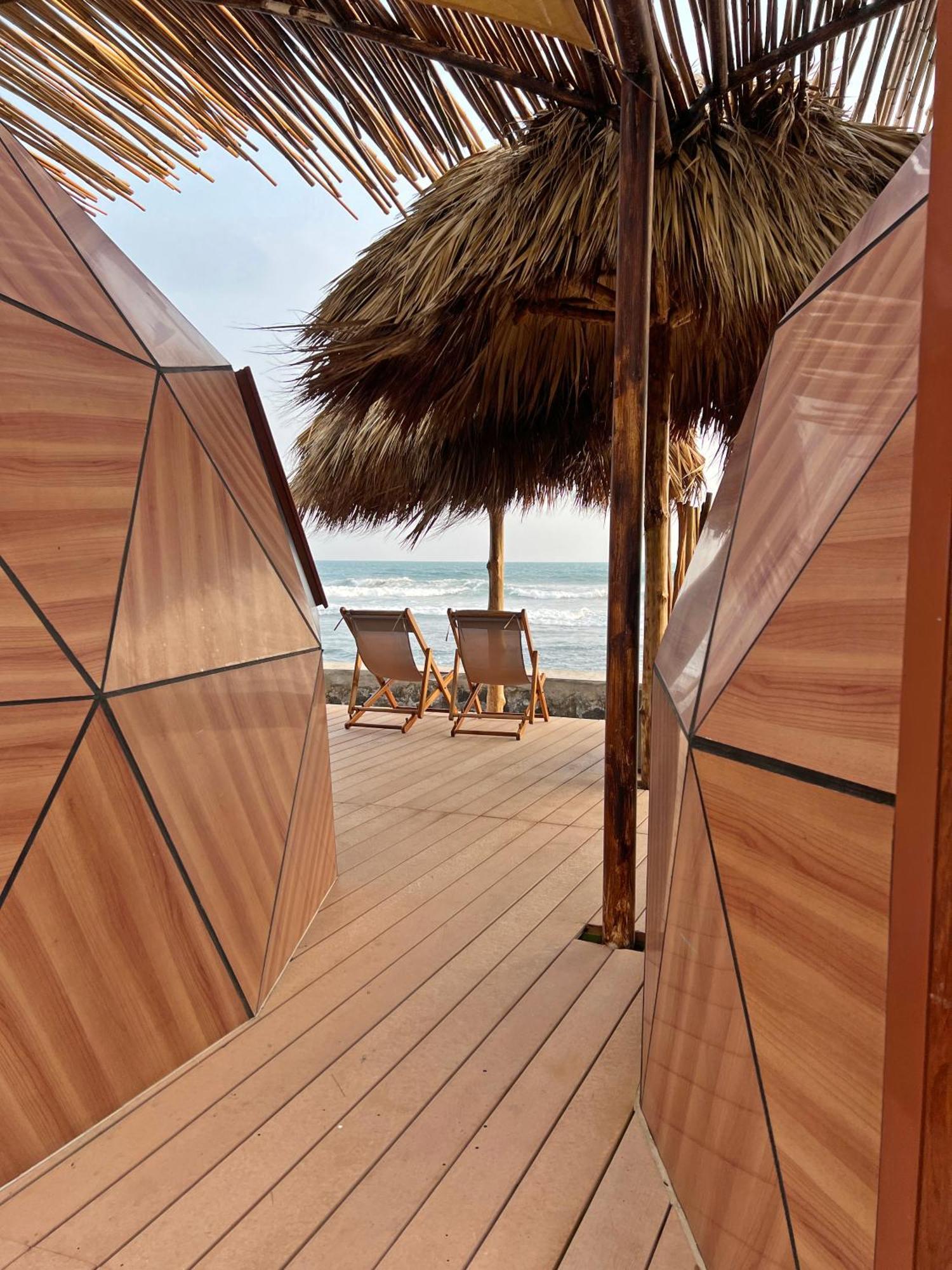 Almare Zonte - Beachfront Glamping Hotel 埃尔蒙特 外观 照片